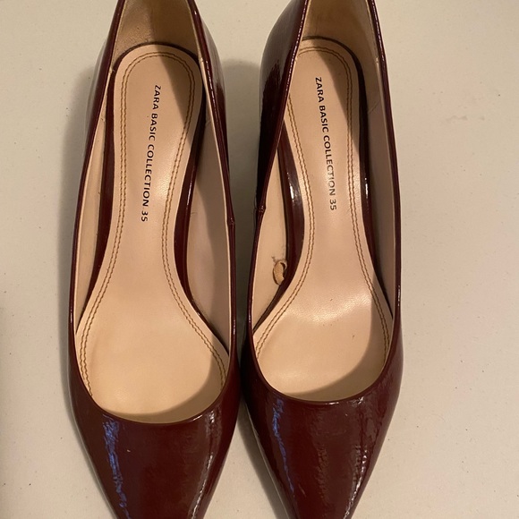 ZARA Patent Court High Heels - Picture 3 of 7